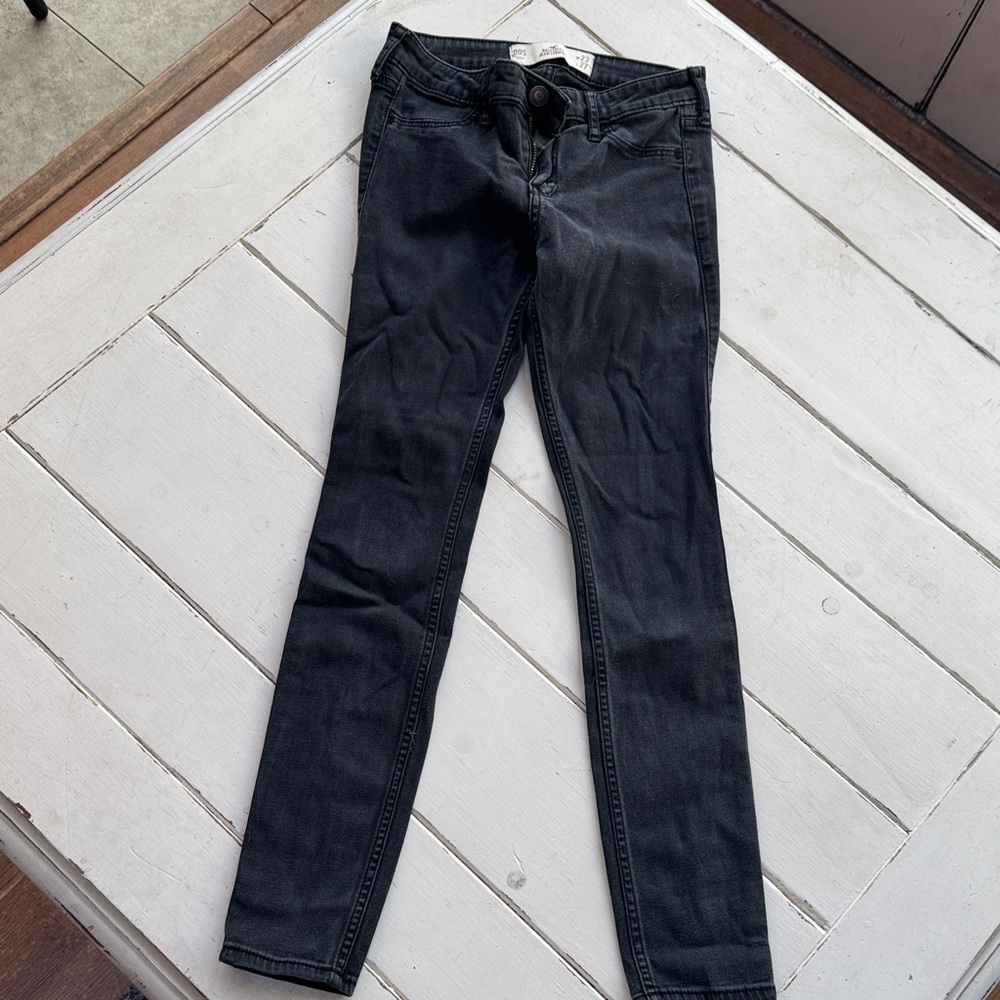 Hollister Dark Gray Jean Leggings